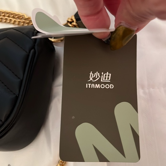 Crossbody genuine, leather mini bag - Picture 13 of 13